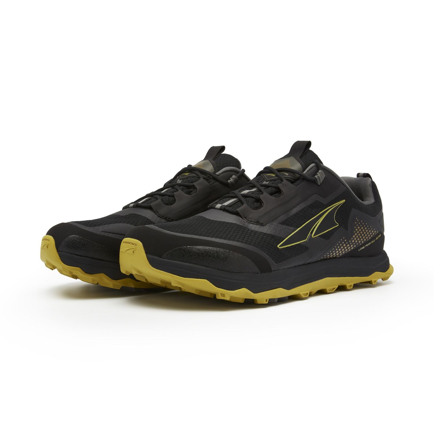 Zapatillas De Trail Running Altra Lone Peak All-wthr Low Hombre Negras Amarillo | Costa Rica-36147589